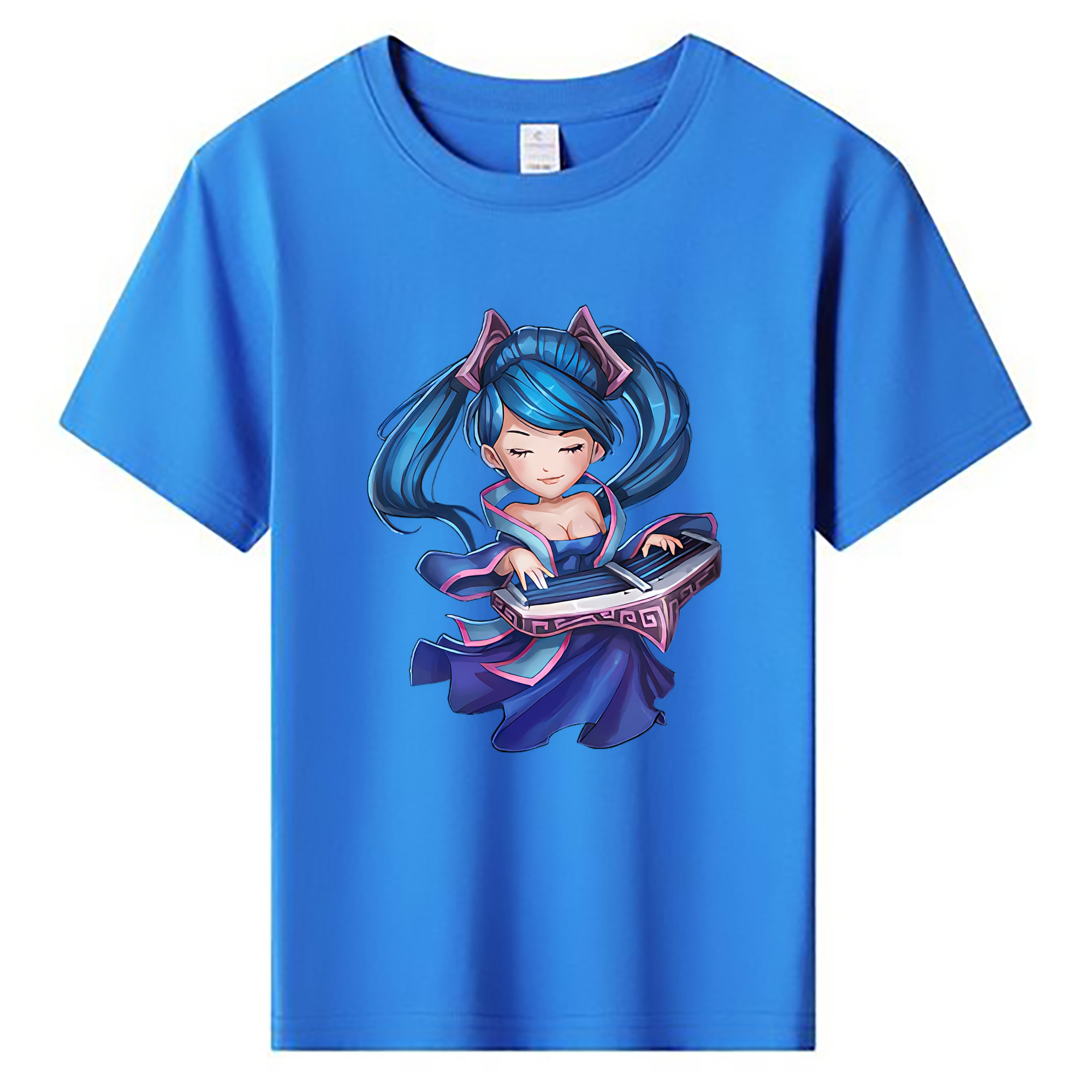 （画像用） リーグ・オブ・レジェンド League of Legends LOL 綿100％キッズTシャツ（フロントプリント）